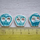 The buttons of the Skull are turquoise. Buttons. Greensleeves (tabiti). Online shopping on My Livemaster.  Фото №2