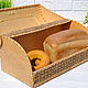 Bread box made of birch bark ' Friendly family'. Art.0036. The bins. SiberianBirchBark (lukoshko70). My Livemaster. Фото №6