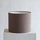 Cylindrical lampshade made of natural linen (30*30*25). Lampshades. Hill & Mill. My Livemaster. Фото №5