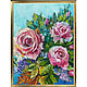 Painting of a rose bouquet 'The smell of a rose '. Pictures. irina-churina (irina-churina). Online shopping on My Livemaster.  Фото №2