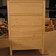 Chest of drawers made of pine, Dressers, Lyubertsy,  Фото №1