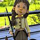 Заказать Кукла интерьерная вязаная. toys 01 (vitvoryau). Ярмарка Мастеров. . Интерьерная кукла Фото №3