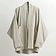 Жакет унисекс из вареной крапивы Рами Rami Japanese Sumo Jacket Ecru, Пиджаки мужские, Нижний Новгород,  Фото №1