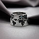 'World Map ' wedding rings made of silver with topaz, Engagement rings, Alexandrov,  Фото №1