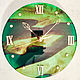 Часы из эпоксидной смолы и дерева d26. Часы классические. Мастерская 2S.art. Ярмарка Мастеров.  Фото №6