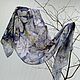  Silk Leaf Fall scarf. Scarves. Olgaorel57. Online shopping on My Livemaster.  Фото №2
