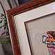 Картина вышитая крестом натюрморт Апельсиновое печенье Корица. Картины. Алёна (Sweet Home). Интернет-магазин Ярмарка Мастеров.  Фото №2