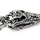 Подвеска серебряная Череп Крокодила AZP-010S. Подвеска. Blacksilver. Ярмарка Мастеров.  Фото №4