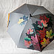 Designer Umbrella with decoy painting ' Maple Leaves'. Umbrellas. UmbrellaFineArt. My Livemaster. Фото №4