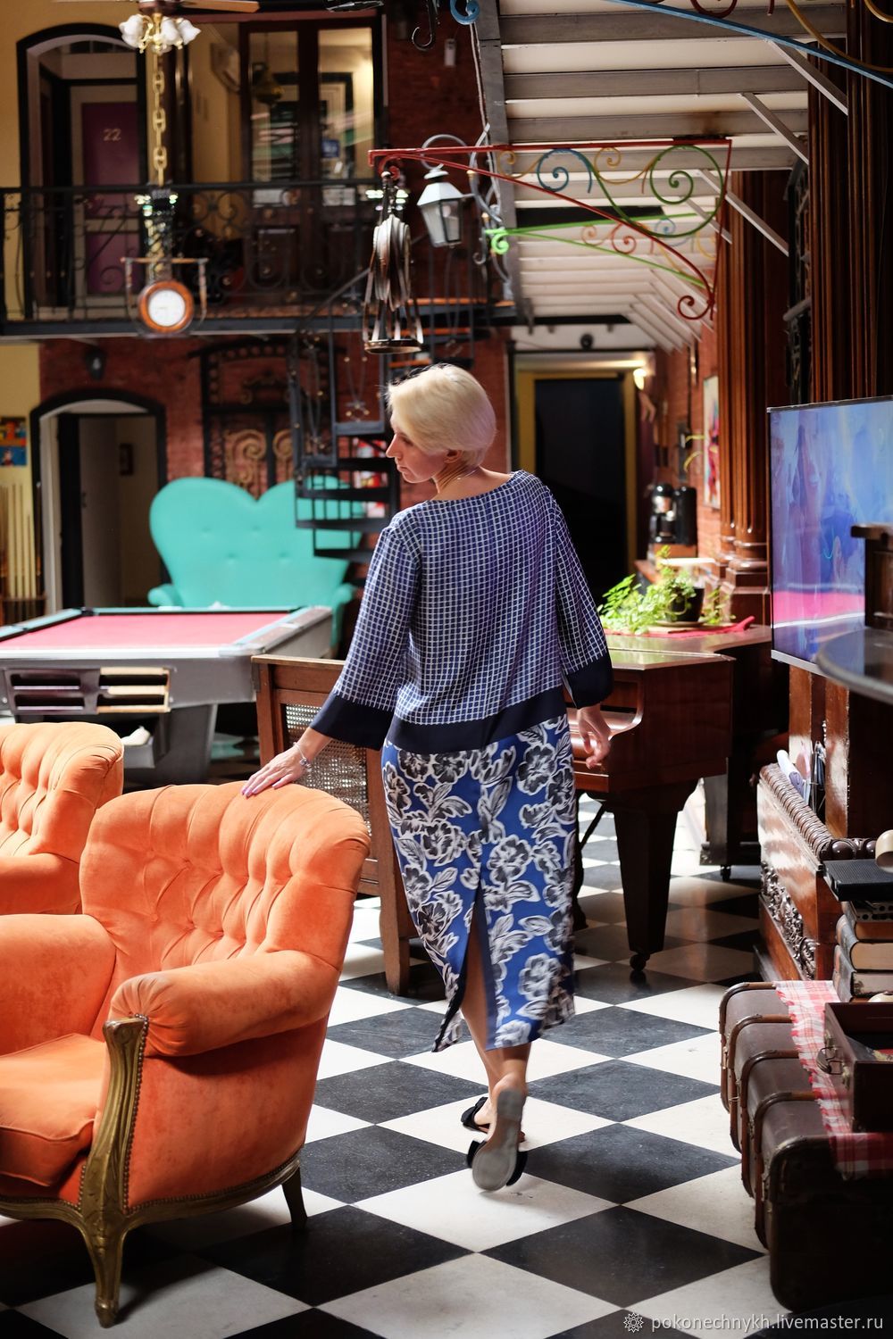 Платье из натурального шёлка MaxMara – заказать на Ярмарке Мастеров ...