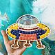 The shape is a blank for the Cosmos mosaic. Mosaic. butikpodarkovv. My Livemaster. Фото №6