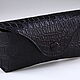 Eyeglass case (eyeglass case) made of genuine crocodile leather IMA0775B45. Eyeglass case. CrocShop. My Livemaster. Фото №5