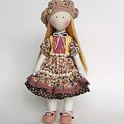 Тыквоголовка: Текстильная кукла тыквоголовка