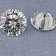 Муассанит (MOISSANITE) с сертификатом белый  цвет D/ VVS1, круг, 5 мм. Кабошоны. ILLUSION_STONES. Ярмарка Мастеров.  Фото №4