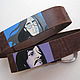 The BEATLES No. 3 leather belt. Straps. ZERGY. Online shopping on My Livemaster.  Фото №2