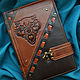 Leather notebook "BEAST OF PREY". Diaries. Furmani. Online shopping on My Livemaster.  Фото №2