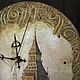 Часы настенные декупаж Лондон. Часы классические. Светлана БориСОВА. Интернет-магазин Ярмарка Мастеров.  Фото №2