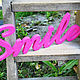 Smile. Слово из дерева. Слова. wwwood (Елена). Ярмарка Мастеров.  Фото №5