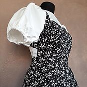 Одежда handmade. Livemaster - original item European cotton apron dress. Handmade.