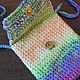 HANDBAG PURSE FOR KIDS knitted (vertical). Bags for children. Gala Devi (crochet design). My Livemaster. Фото №4
