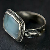 Украшения handmade. Livemaster - original item Silver Ring with Natural stone, silver women`s ring. Handmade.