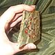 Magnet Jasper Waxwings painting on stone. Magnets. Souvenirs from a stone (yashmamagnit). My Livemaster. Фото №5