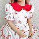 Платье " Вишневое настроение". Платье. Little___dress. Ярмарка Мастеров.  Фото №6