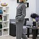 Заказать Вязаный брючный костюм. Наталья Седых доМ-Мод. Ярмарка Мастеров. . Костюмы Фото №3