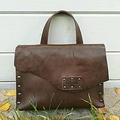 Кожаная сумка пэчворк, кожаный шоппер, женская сумка кожаная