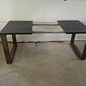 Для дома и интерьера handmade. Livemaster - original item Sliding table made of oak 800h1200 (1600). Handmade.