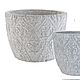 Round large concrete pot Provence Openwork series, Pots1, Azov,  Фото №1