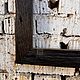Рамка из старого черного дуба. Фоторамки. Магазин старых досок Greyboard (greyboard). Ярмарка Мастеров.  Фото №8