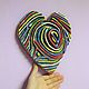 Sculpture Wall Heart, Rainbow Heart. Sculpture. Author's sculpture decor. Online shopping on My Livemaster.  Фото №2