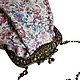 Cумка  из  натуральной кожи Цветочная ( сиреневая). Классическая сумка. Art  Clutch. Ярмарка Мастеров.  Фото №4