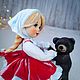 Елочная ватная игрушка. Елочные игрушки. Елена Логинова (elena_loginova_toys). Ярмарка Мастеров.  Фото №4