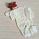 Conjunto de ropa de alta: mameluco gorro botines, Set of clothes for discharge, Moscow,  Фото №1