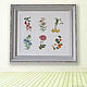 Cross stitch Herbarium. Pictures. FavoriteStitch. Online shopping on My Livemaster.  Фото №2