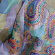Pastel Cashmere,silk scarf, handmade. Scarves. arkensoie Silkyway. My Livemaster. Фото №6