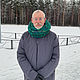 Снуд по мотивам картины Климта "Еловый лес I". Снуды. IRINA GRUDKINA Handmade Knitwear. Ярмарка Мастеров.  Фото №5