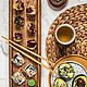 Board for serving sushi and snacks 'Sole' made of oak. Dish. Foxwoodrus. My Livemaster. Фото №4