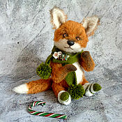 Куклы и игрушки handmade. Livemaster - original item Teddy Animals: Fox. Handmade.