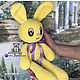 Soft toy hare knitted from plush yarn cute Bunny. Stuffed Toys. vyazunchiki-lz (vyazunchiki-lz). Online shopping on My Livemaster.  Фото №2