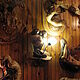 Prometheus Lamp. Table lamps. Rezbaderevo (sysoev1947). My Livemaster. Фото №4