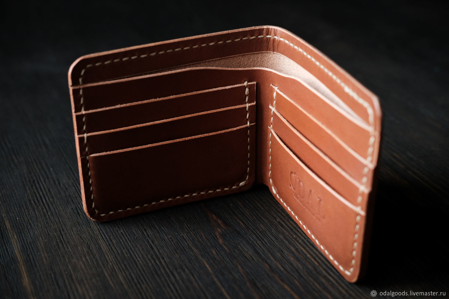 Портмоне QOPER Bifold Brown