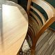 Заказать Круглый кухонный стол из массива ясеня на точёных. WFN Furniture - Столы на заказ. Ярмарка Мастеров. . Столы Фото №3
