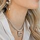 Колье с Майоркой и сердцем. Колье. Sunberry-accessories. Интернет-магазин Ярмарка Мастеров.  Фото №2