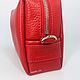 Заказать Косметичка из натуральной кожи. Bagaccessory. Ярмарка Мастеров. . Косметички Фото №3