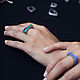 Кольцо черного цвета VISION P.N. Jewelry. Кольца. P.N.Jewelry (pn-jewelry). Ярмарка Мастеров.  Фото №4