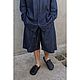 Костюм мужской из конопляного денима Hemp Denim Oversized Suit Blue. Костюм мужской. VÄN Studio. Ярмарка Мастеров.  Фото №4