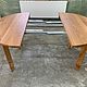 Sliding table made of oak 1200h1200 (1800). Tables. aleksej-ixw. Online shopping on My Livemaster.  Фото №2